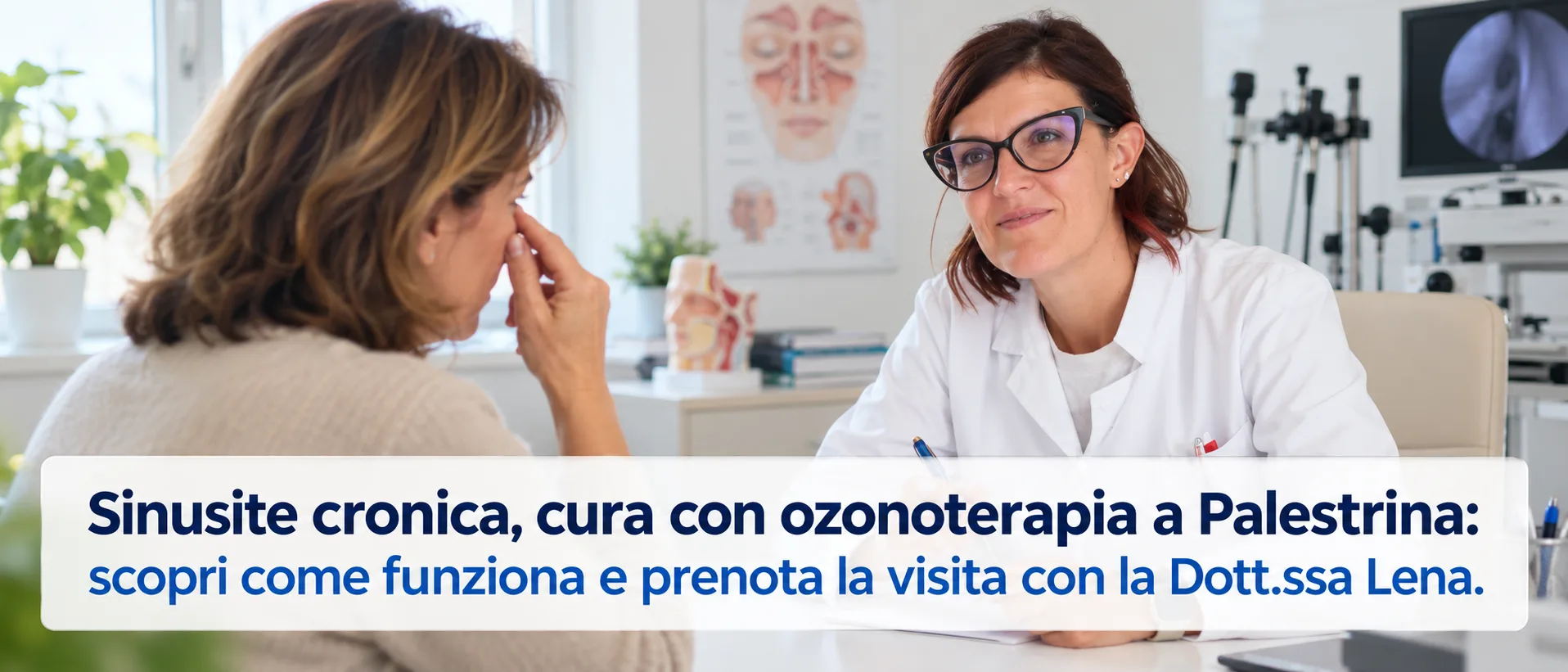Sinusite cronica: cura con ozonoterapia a Palestrina